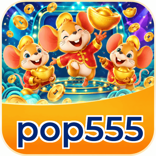 Material promocional do app pop555 — ilustração, não métricas auditadas nesta página